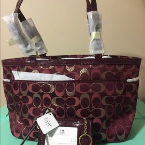 Woman’s Deep Red Handbag